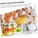 Mipcase 150 Pcs Mason Jar Lids Tinplate Date Disc Mason Jar Accessories Jar Replacement Lids Coffee Things Fermenting Lids Canning Lid Cover Reusable Canning Jam Glass Jar Glass Bottle Cap Silverx5pcs 8.6X8.6X0.2CMx5pcs - Buy Online on GoSupps.com