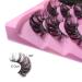 Fluffy Wispy 8D Faux Mink C Curl Strip Lashes - Natural Look 23mm - 7 Pairs - Buy Online on GoSupps.com