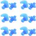 Buy Tyenaza 6 Pairs Professional Silicone Swimming Earplugs - Dust Proof Diving Ear Plugs for Adults - International Shipping Available - Buy Online on GoSupps.com