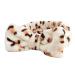 scicent Bowknot Spa Headband Soft Coral Fleece Facial Makeup Hair Wrap Makeup Fluffy Headband for Women Girls Washing Face Skincare 03- coffee leopard 2403