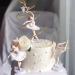 CYIOU 5pcs Ballet Cake Topper Gymnastics Cake Decorations Happy Birthday Cake Toppers Suitable For Wedding Party Birthday Cake Decoration (White) (BLBJ-Z7) 1 - Buy Online on GoSupps.com