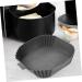 Alipis 3pcs Air Fryer Pan Airfryer Air Fryers Food Cooking Mat Reusable Air Fryer Bowl Washable Cooking Pot Greyx3pcs 24X19.5X5CMx3pcs - Buy Online on GoSupps.com