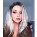 Shop Blonde Grey Curly Short Bob Wig for Women | Synthetic Afro Anime Cosplay Hair - Perfect for Parties & 80s Style - Buy Online on GoSupps.com