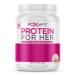 FoxyFit Protein for Her, Vanilla Cupcake Whey Protein Powder with CLA and Biotin for a Healthy Glow (1.85 lbs)