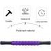 Deep Tissue Massage Roller Stick for Legs & Back - Violet Muscle Roller for Pain Relief - Buy Online on GoSupps.com