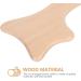 Minkissy 2-in-1 Wooden Gua Sha & Massage Scratch Board - Facial Tool for Home Use | International Shipping Available - Buy Online on GoSupps.com