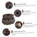 Buy Homsfou 1stk Lotus Moxibustion Massage Roller - MOXA Cup & Tools for Home Therapy | Best Moxibustion Care Device - Buy Online on GoSupps.com
