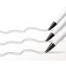 Eyebrow Pen Eyebrow Pencil with Fork Eyebrow Makeup Long Lasting Eyebrow Pen Creates Natural Looking Brows (Black) - Buy Online on GoSupps.com