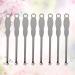 200pcs Stainless Steel Ear Wax Removal Spoon - Portable Ear Pick Scoop - Silver 6*0.6cm - Buy Online on GoSupps.com