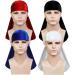 Premium Velvet Men Durags - 4 Pack Soft Headwraps for 360 Waves | Extra Long & Wide Carrier - Buy Online on GoSupps.com