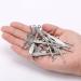 200pcs Stainless Steel Ear Wax Removal Spoon - Portable Ear Pick Scoop - Silver 6*0.6cm - Buy Online on GoSupps.com