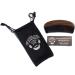Beardilizer Beard Comb - 100% Natural Black Ox Buffalo Horn & Sandalwood Handle - Buy Online on GoSupps.com