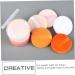 Beaupretty 8 Boxes Powder Puff Round Makeup Sponges Body Sponge Cosmetic Makeup Puff Makeup Mat for Vanity Eyeshadow Girl Makeup Tool Soft Foundation Flocking Miss - Buy Online on GoSupps.com