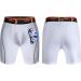 Exxact Sports Compression Shorts Men with Lightweight Cup - Medium White | Ideal for Baseball, Lacrosse, Football - Buy Online on GoSupps.com