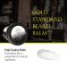 Grizzly Grooming Co. Gold Standard Beard Balm - Moisturizing Shea Butter Nourishing for Men's Grooming Kit 2oz - Signature Gold Rush Scent - Buy Online on GoSupps.com