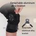Short Hinged Knee Pads | 360 Support Brace for Hyperextension Osteoarthritis & Ligament Tears | Adjustable 0-90 Protection - Shop Internationally - Buy Online on GoSupps.com