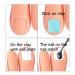 AORAEM Flexible Silicone Practice Fake Foot for Nail Art Training - Buy Online on GoSupps.com