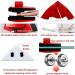 KOHARA Strong Both Side Glass Surface Cleaning Brush Wiper Toolsdouble Side Magnetic Window Cleaner With Ergonomic Handle For Single Layer/Double/Three-Layer Glass Thickness5-36Mm - Buy Online on GoSupps.com