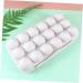 LABRIMP Food Serving Tray 2pcs Egg Tray Holder with Lid Drawer Organizer with Lid Egg Holer Storage Box Egg Carton Portable Grey 30X11CM - Buy Online on GoSupps.com