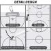 Double-Sided Dry Erase Coach Clipboard for Basketball, Baseball, Softball, Soccer - Marker Board for Sports Coaches - Buy Online on GoSupps.com