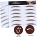 Balacoo 4pcs Eyebrow Stickers Makeup Stickers Imitation Eyebrows Eyebrow Tool Applique Water Proof 3d - Buy Online on GoSupps.com