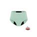 Leovqn Period Pants for Women Lace Trim Menstrual Underwear Heavy Flow Period Knickers Leakproof Postpartum Briefs L Light Green