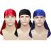 ASHILISIA Crushed Velvet Durag Set - 3 Pieces | Silky Headwraps for 360 Waves - Buy Online on GoSupps.com