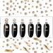 1788 Pieces Flatback Rhinestones for Crafts Nail Gems Gemstones Crystals Jewels Craft Glass Diamonds Stones Bling Bedazzler Kit with Tweezers and Picking Pen 12 Colors (Champagne) - Buy Online on GoSupps.com