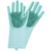 Dishwashing Gloves | Reusable Silicone Dishwashing Gloves | Dish Scrubber and Protective Gloves for Kitchen Bathroom Car Pet Care Umifica - Buy Online on GoSupps.com