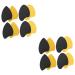 FOMIYES 8 Pairs Anti-Slip Stickers for Soles Sole Stick Protector Silicone Non Skid Sole Patch Anti Skid Shoe Pads Stick on Bottom Shoes Grip Rubber Sports Shoes Wear-Resistant Stickers