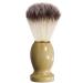 RsW239 Shaving brush shaving handle wood bear brush brown one size 1 piece (1 pack) brown