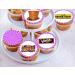 Pre-Cut Wonka 1B Edible Stand up Wafer Paper Cupcake Toppers Cake Decorations Birthday Party Willy Wonka (24) - Buy Online on GoSupps.com