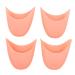 JIAHAO Hot 2 Pairs Soft Silicone Gel Toe Protectors for Ballet/Dance Shoes.