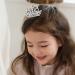Brinie Mini Blue Crystal Tiara Bridal Hair Comb Clip - Princess Crown for Girls - Birthday Gift (Silver) - Buy Online on GoSupps.com