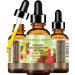 Botanical Beauty Organic Red Raspberry Seed Oil for Face  Body and Hair  0.5 Fl.oz
