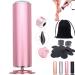 Dermave Electric Foot Callus Remover Pedifairy 360 Rotation Foot Sander Pain-Free Foot Polisher with 60pcs Sanding Discs 0-600 RPM Adjustable Speed Electric Foot File (Pink)