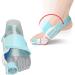 Bunion Corrector Splint - Lake Blue Silicone Hallux Valgus Straighteners for Pain Relief | Foot Care Tool - Buy Online on GoSupps.com
