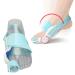 Hallux Valgus Correction - Sea Blue Silicone Bunion Toe Straighteners for Pain Relief - Buy Online on GoSupps.com