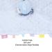 Sensory Baby Tags Security Blanket with Teether - Soft Plush Soothing Toy for Boys and Girls - Buy Online on GoSupps.com