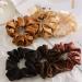 nuoshen 6 Pieces Hair Scrunchies Satin Elastic Soft Hair Ties Scrunchy Hair Bands for Girls and Ladies 6 count (Pack of 1) - Buy Online on GoSupps.com