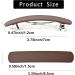 FSMILING 4PCS Medium Hair Barrettes for Women - Matte Automatic Hair Clips for Fine & Thick Hair in E Color - Buy Online on GoSupps.com