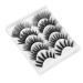 10 Pairs 6D False Eyelashes - Professional Long Thick Black Fiber Lashes | International Shipping - Buy Online on GoSupps.com
