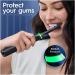 Oral-B iO8 Electric Toothbrushes For Adults Gifts For Women / Men App Connected Handle 1 Toothbrush Head & Travel Case 6 Modes with Teeth Whitening 2 Pin UK Plug Limited Edition Black Zip travel case without extra refills - Buy Online on GoSupps.com