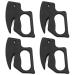 Hair Elastic Band Cutter  4Pcs Rubber Band Cutter for Hair Tie  Elastic Hair Band Cutter Easy to Remove Rubber Band Tool