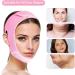 Airfish V Line Lifting Mask Double Chin Reducer with Chin Strap for Women Double Chin Eliminator Face Lift Chin Mask Lift Prevent Sagging V Shaped Slimmer (Pink) - Buy Online on GoSupps.com