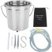 Buy NATUDECO Enema Bucket - 1.3L Capacity Reusable with Long Silicone Hose - Intestinal Cleaning Tool for Home Health Care - Buy Online on GoSupps.com