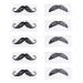 Fomiyes 30st Bart Styling Styling Falled mustache sticker legs hair removal false mustache false mustache false crew nasal hair removal wax man painless care requirement