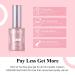MIZHSE Nail Foil Glue Transfer Gel 18ml + 40 Pcs Flower, Leopard, Marble Pattern Stickers + Push Pen | DIY Nail Art Manicure Set - Buy Online on GoSupps.com