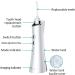 GeRRiT Professional Water Flosser Cordless Rechargeable Oral Irrigator Dental Ultra Water Jet for Teeth Care with 5 Jet Tips 3 Modes IPX7 Waterproof 300ML Water Tank for Teeth - Buy Online on GoSupps.com