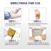 Pack of 10 Honey Calcium Alginate Dressing 2x2 Wound Patches for Fast Healing - Ideal for Bedsores, Surgical Wounds, Diabetic Foot Ulcers, Burns, Skin Tears - Buy Online on GoSupps.com